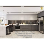 Tủ Bếp Hiện Đại Acrylic sang trọng