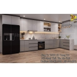 Tủ Bếp Cao Cấp Hiện Đại Sang Trọng Phủ Melamine