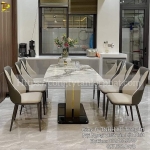 Bàn Ăn, Bàn Tiệc Cao Cấp 022  chất liệu đá hiện đại