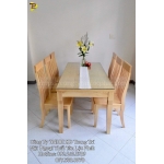 Bàn Ăn, Bàn Tiệc Cao Cấp 021 chất liệu gỗ hiện đại