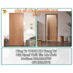 Cửa Gỗ Công Nghiệp HDF, MDF 036  Hiện Đại giá rẻ 