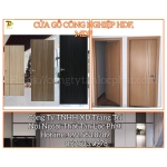 Cửa Gỗ Công Nghiệp HDF, MDF 025 Hiện Đại giá rẻ 