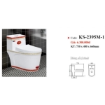 Bồn Cầu Kassani Cao Cấp Hiện Đại KS-2395M-1