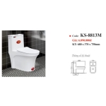 Bồn Cầu Kassani KS- 8813M Chất lượng giá rẻ