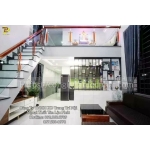 Phòng khách gác lửng thiết kế hiện đại 005