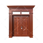 Cửa thép vân gỗ Luxury KL-22.01-2TK