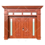 Cửa thép vân gỗ Luxury KL-41.01.K-4TK