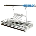 Kệ chén 1 tầng + khay MD1358 650MM – HIGOLD