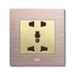 Ổ cắm đôi 3 chấu Titanium T1H-D3C