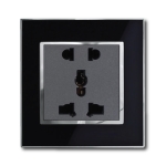 Ổ cắm đôi 3 chấu Mirror M1D-D3C