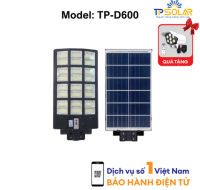 (600W) Đèn Đường Liền Thể Năng Lượng Mặt Trời TP Solar TP-D600N Mẫu Mới Nhất 3 Mặt Đèn