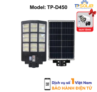 [450W] Đèn Đường Liền Thể Năng Lượng Mặt Trời TP Solar TP-D450N Tối ưu góc chiếu sáng