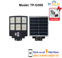 [300W] Đèn Đường Liền Thể Năng Lượng Mặt Trời TP Solar TP-D300N Tối ưu góc chiếu sáng