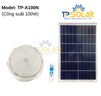 [100W] Đèn Áp Trần Năng Lượng Mặt Trời TP Solar TP-A100N 3 Màu Ánh Sáng