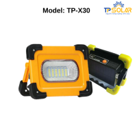 30W] Đèn Xách Tay Đa Năng Năng Lượng Mặt Trời TP Solar TP-X30