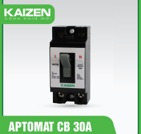 Aptomat CB 30A đen Kaizen - AP41Z