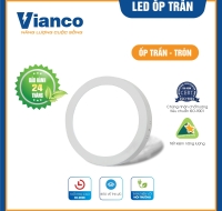 Đèn Led Ốp Trần Tròn 18W Vianco - N2VA