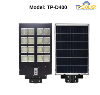 (400W) Đèn Đường Liền Thể Năng Lượng Mặt Trời TP Solar TP-D400 Tối ưu góc chiếu sáng