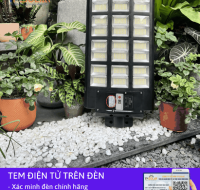 (600W) Đèn Đường Liền Thể Năng Lượng Mặt Trời TP Solar TP-D600N Mẫu Mới Nhất 3 Mặt Đèn