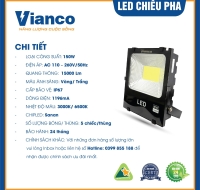 Đèn pha Led 150W Vianco