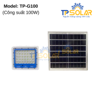 100W] Đèn Pha Chống Chói Năng Lượng Mặt Trời TP Solar TP-G100