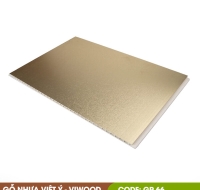 Tấm Ốp Phẳng  Có màn PVC GP 66  Size 9 x 400 x 3000mm 