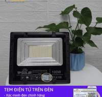 [100W] ĐÈN PHA NĂNG LƯỢNG MẶT TRỜI BẢN NÂNG CẤP TP SOLAR TP-K100 MỚI NHẤT