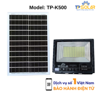 500W] Đèn Pha Năng Lượng Mặt Trời Bản Nâng Cấp TP SOLAR TP-K500 Mới Nhất