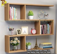 Kệ Sách MDF Kháng Ẩm Vân Gỗ Cao Cấp