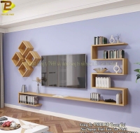 Kệ Sách MDF Kháng Ẩm Vân Gỗ Cao Cấp