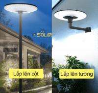 600W] Đèn UFO Năng Lượng Mặt Trời TP Solar TP-U600 Chiếu Sáng 360 Độ