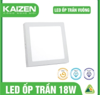 Đèn LED Ốp Trần Kaizen Vuông 18W - N1KZ