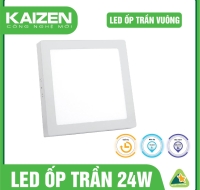 Đèn LED Ốp Trần Kaizen Vuông 24W - N3KZ