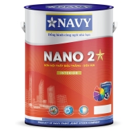 Navy – Nano 2* Sơn nội thất cao cấp siêu trắng siêu mịn THÙNG  23Kg  