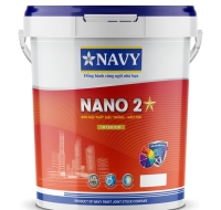 Navy – Nano 2* Sơn nội thất cao cấp siêu trắng siêu mịn THÙNG  23Kg  