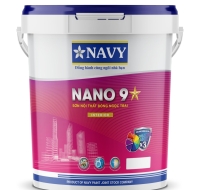 Navy – Nano 9* Sơn nội thất cao cấp bóng ngọc trai THÙNG  19.6Kg  