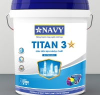 Navy – Titan 3* Sơn siêu mịn ngoại thất THÙNG 21Kg  