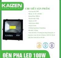 Đèn Pha LED Kaizen 100W H3Z