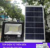 200W] ĐÈN PHA NĂNG LƯỢNG MẶT TRỜI BẢN NÂNG CẤP TP SOLAR TP-K200 MỚI NHẤT