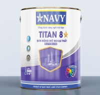 Sơn bóng mờ ngoại thất Titan 8  THÙNG 20.6Kg  