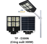 [300W] Đèn Đường Liền Thể Năng Lượng Mặt Trời TP Solar TP-D300N Tối ưu góc chiếu sáng