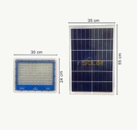 [200W] Đèn Pha Chống Chói Năng Lượng Mặt Trời TP Solar TP-G200