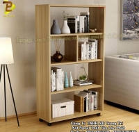 Tủ Kệ Sách Đứng MDF Kháng Ẩm Vân Gỗ Cao Cấp