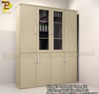 Tủ Kệ Sách Đứng MDF Kháng Ẩm Vân Gỗ Cao Cấp