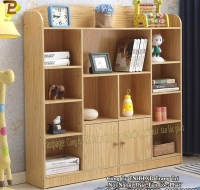 Tủ Kệ Sách Đứng MDF Kháng Ẩm Vân Gỗ Cao Cấp