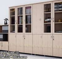 Tủ Kệ Sách Đứng MDF Kháng Ẩm Vân Gỗ Cao Cấp