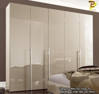 Tủ Quần Áo MDF Màu Trắng Cao Cấp