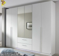 Tủ Quần Áo MDF Màu Trắng Cao Cấp