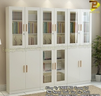 Tủ Sách MDF Kháng Ẩm Trắng Cao Cấp