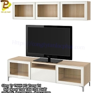 Tủ Tivi MDF Vân Gỗ Cao Cấp